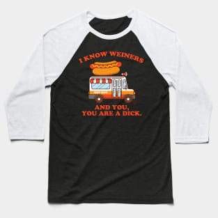 YOU'RE A DICK Baseball T-Shirt